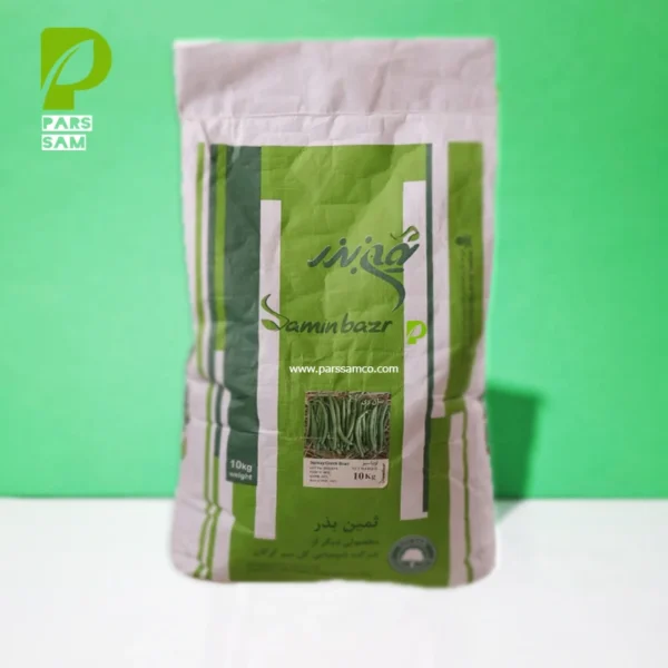 بسته بذر لوبیا سبز سان ری ثمین ثمین بذر کیسه ۱۰ کیلویی