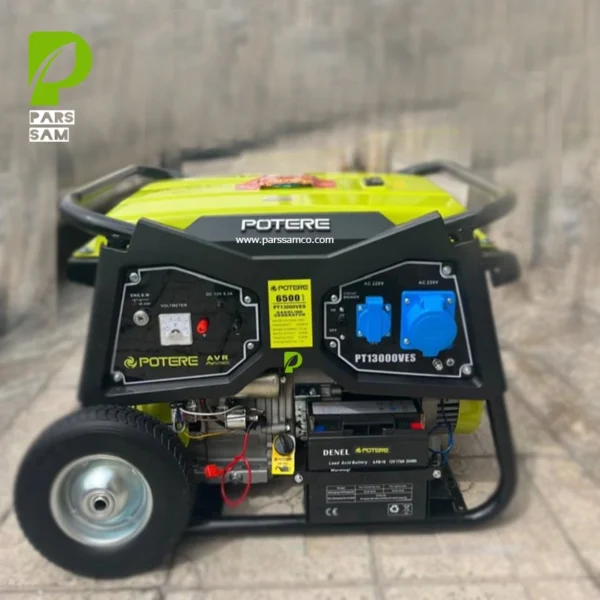 موتور برق 6.5 کیلو وات پوتر PT13000VES