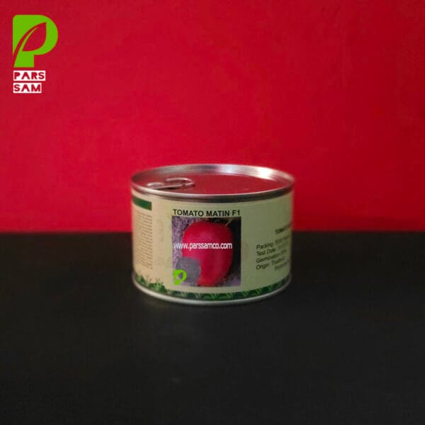 قوطی 5000 عددی بذر گوجه‌فرنگی متین