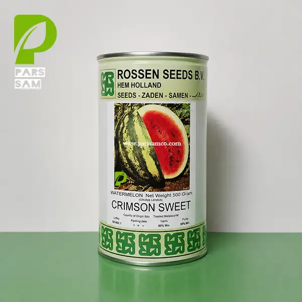 قوطی بذر هندوانه کریمسون سوئیت روزن سید ۵۰۰ گرمی